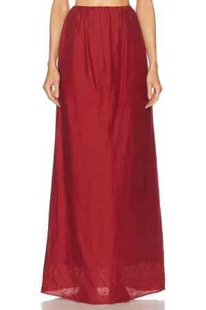 POSSE Aurelia Skirt in Merlot - Burgundy. Size XS (also in ).