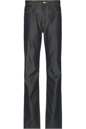 Givenchy Skinny Straight Fit Trousers in Indigo Blue - Denim-Dark. Size 32 (also in 36).