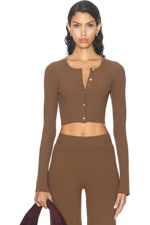 LIVE THE PROCESS Jaya Cardigan in Cacao - Chocolate. Size L (also in ).