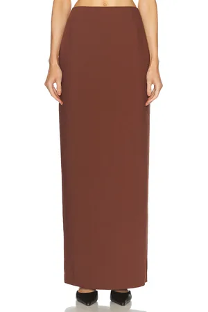 AKNVAS For FWRD Lucretia Skirt in Brown - Brown. Size 6 (also in ).