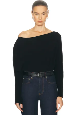 Simkhai Marie Off Shoulder Sweater in Black - Black. Size S (also in ).