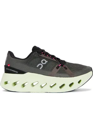 On Running Cloudeclipse Sneaker in Rock & Lima - Black. Size 5 (also in ).