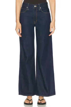 SLVRLAKE Selena Straight Leg in Midnight Mile - Denim-Dark. Size 24 (also in 30).