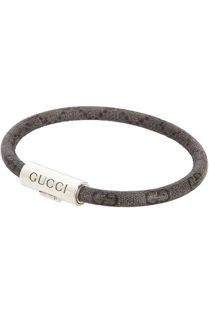 Gucci Trademark Oval Bracelet in Grey - Grey. Size XL (also in L).