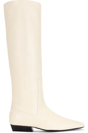 Staud Wally Flat Boot in Cream - Cream. Size 36.5 (also in ).