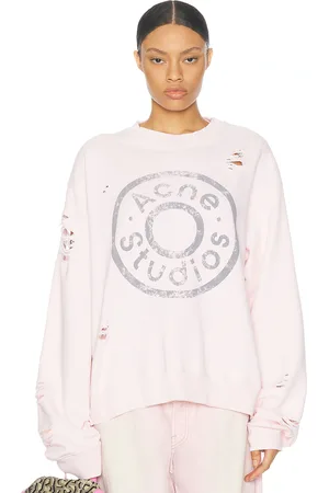 Acne Studios Franziska Sweatshirt in Faded Pink - Pink. Size S (also in XS).