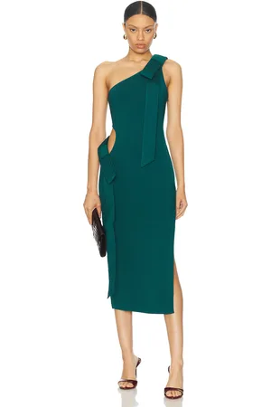 Cult Gaia Blenda Knit Dress in Seamoss - Teal. Size L (also in M, S, XS).