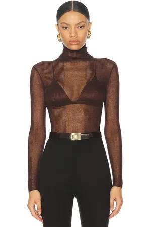 SER.O.YA Piper Sweater in Ash Brown - Brown. Size L (also in XL).