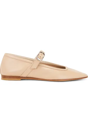 Le Monde Beryl Ballet Mary Jane Flat in Fawn - Brown. Size 36 (also in 39, 41).