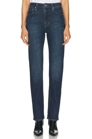 Citizens of Humanity Zurie Straight Leg in Sutherland - Denim-Dark. Size 24 (also in 25, 26, 27, 28, 29, 30, 31).