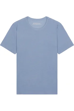 Beyond Yoga Always Beyond Crew Tee 2.0 in Shadow Blue Heather - Blue. Size S (also in ).