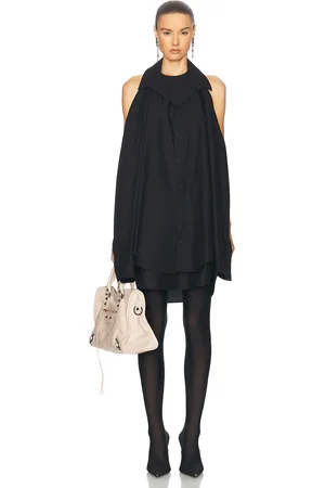 Balenciaga Suspended Dress in Black - Black. Size 36 (also in 38, 40, 42).
