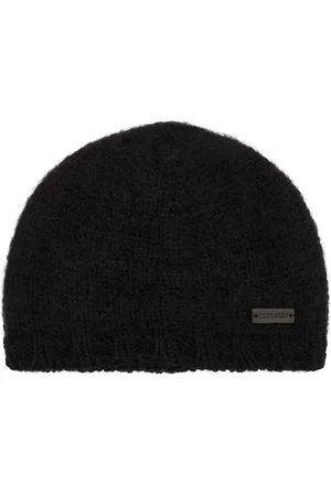 Saint Laurent Beanie in Black - Black. Size S (also in ).