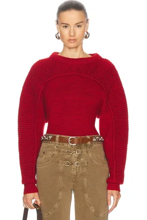 Isabel Marant Hoby Sweater in Red - Red. Size 34 (also in 40, 42).