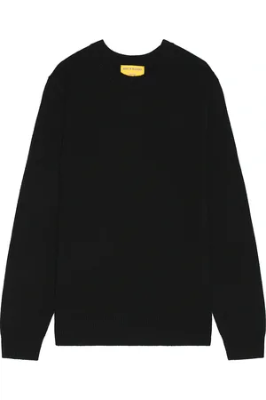 Guest In Residence Allday Crew Neck Sweater in Black - Black. Size XL/1X (also in ).