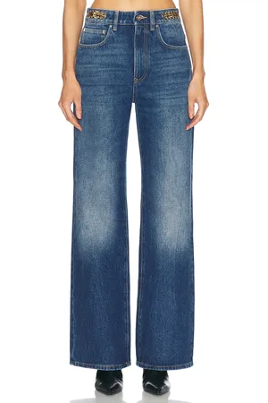Paco rabanne Pantalon Straight Leg in Dark Denim Stone - Denim-Dark. Size 27 (also in 28, 29).