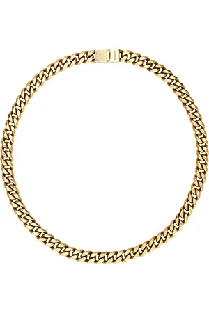 Khaite Elio Chain Necklace in Antique Gold - Metallic Gold. Size all.