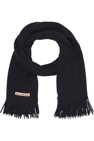 Acne Studios Canada Scarf in Black - Black. Size all.