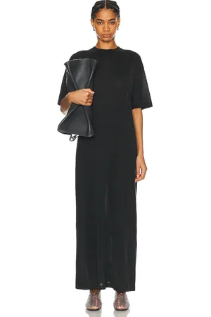 The Row Simo Dress in Black - Black. Size M (also in ).