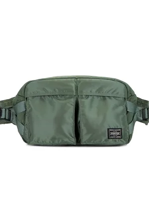 PORTER-YOSHIDA & CO Tanker Waist Bag in Sage Green - Green. Size all.