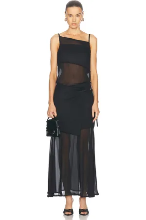 Proenza Schouler Dani Dress in Black - Black. Size 0 (also in 2, 4, 6).