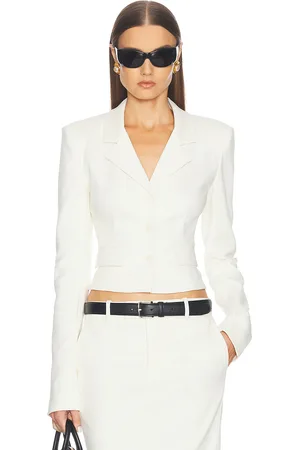 Helsa The Lady Jacket in Cream - Cream. Size XL (also in ).
