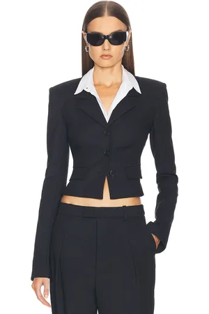 Helsa The Lady Jacket in Black - Black. Size L (also in XL).