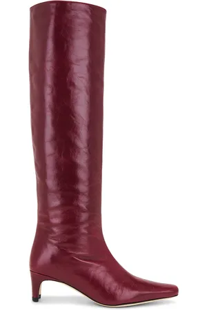 Staud Wally Boot in Pinot - Wine. Size 35 (also in 36, 38).