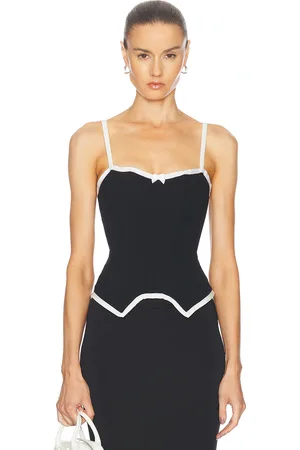 Miaou Tina Corset in Black - Black. Size XL (also in ).