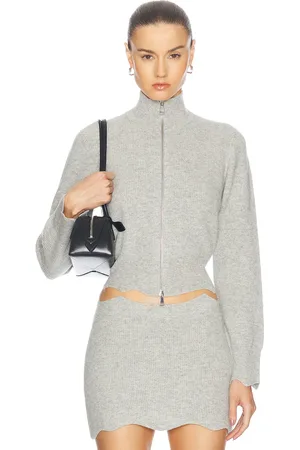 AYA MUSE Janus Top in Heather Gray - Grey. Size L (also in XS).
