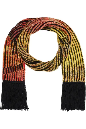 Diesel Shady Scarf in Scarlet - Orange. Size all.