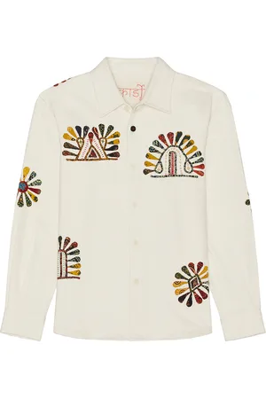 Kardo Luis Shirt in Natural - Cream. Size S (also in ).