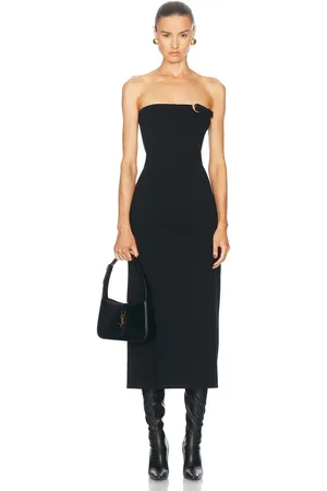 Staud Beekman Dress in Black - Black. Size L (also in ).