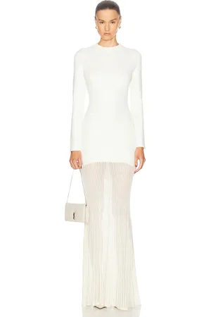 SER.O.YA Serenade Maxi Dress in Eggshell - White. Size S (also in ).