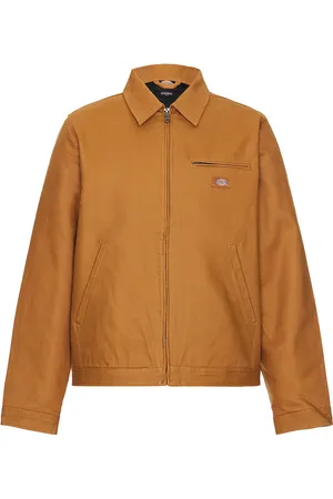 Dickies Canvas Jacket in Brown Duck - Tan. Size M (also in XL/1X).