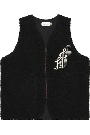 HONOR THE GIFT Teddy Notes Vest in Black - Black. Size S (also in ).