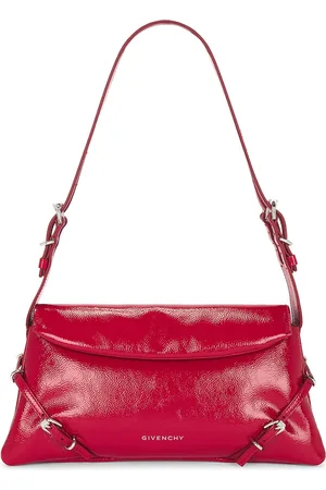 Givenchy Small Voyou Bag in Vermillion - Red. Size all.