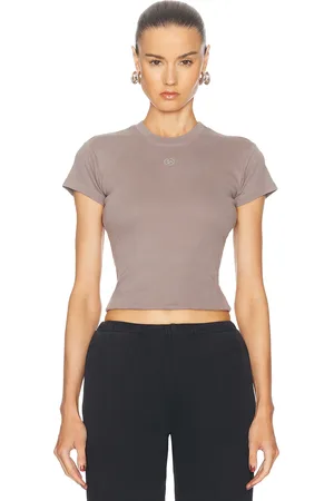 Sami Miro Mini Tee in Graphite Grey - Grey. Size S (also in XS).