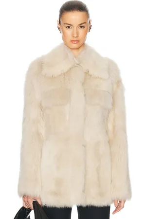 Khaite Iana Jacket in Cream - Beige. Size 4 (also in ).