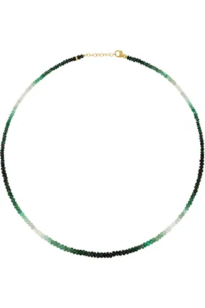 JIA JIA Ombre Emerald Necklace in Emerald - Green. Size all.