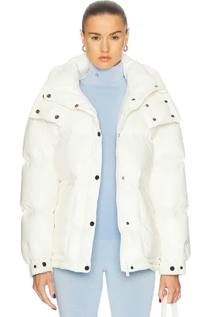 Perfect Moment Maya Parka in Snow White - White. Size L (also in M, S, XS).