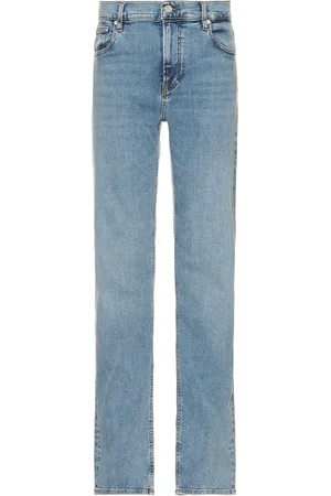 Frame Jetset Modern Straight Denim in Dallas - Denim-Medium. Size 29 (also in 31).