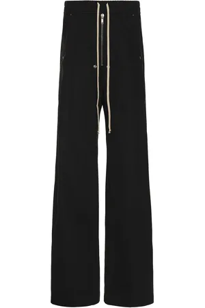 DRKSHDW BY RICK OWENS Geth Belas Pants in Black - Black. Size L (also in M, XL).
