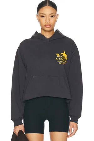 One Of These Days X FWRD Silver Queen City Hoody in Washed Black - Black. Size L (also in S).