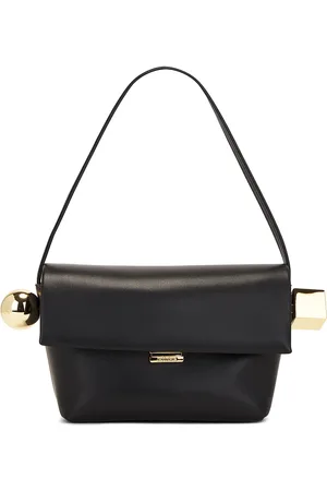 Jacquemus Le Rond Carre Bag in Black - Black. Size all.