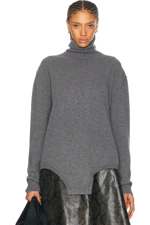 Maison Margiela Turtleneck Sweater in Medium Grey - Grey. Size M (also in S, XS).