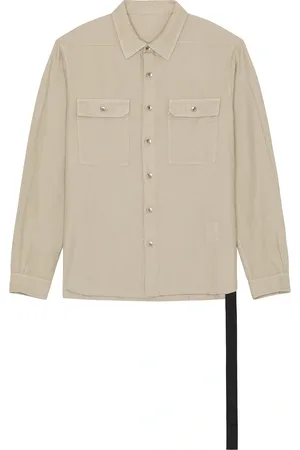 DRKSHDW BY RICK OWENS Outershirt in Pearl - Beige. Size L (also in M).