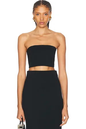 Staud Palladium Top in Black - Black. Size L (also in XS).