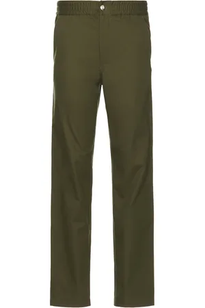 Maison Kitsuné Casual Pants in Military Green - Army. Size 36 (also in 38, 48).