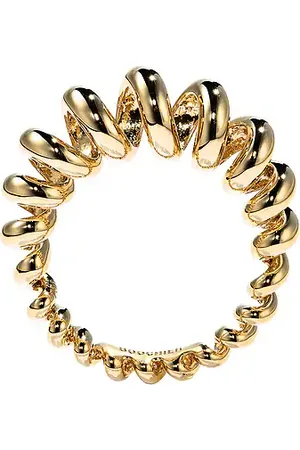 Boochier Slinkee Jumbo Ring in Yellow Gold - Metallic Gold. Size 6 (also in 7, 8).